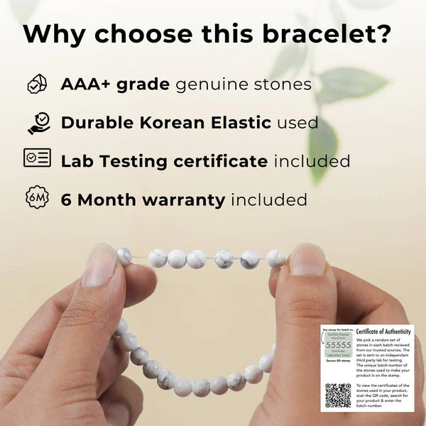 Astro Vedic Dhanyog Wealth Attraction Natural Stone Bracelet