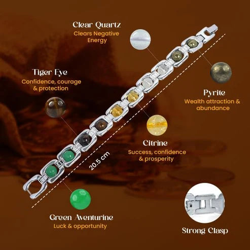 Metal Dhan Yog Bracelet - Silver