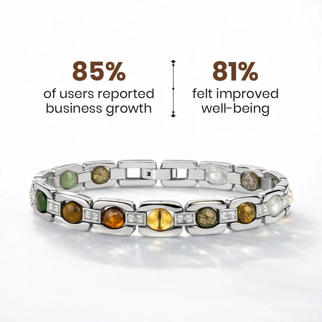 Metal Dhan Yog Bracelet - Silver