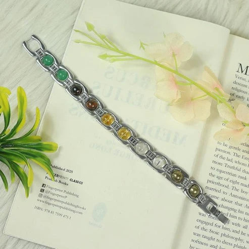 Metal Dhan Yog Bracelet - Silver